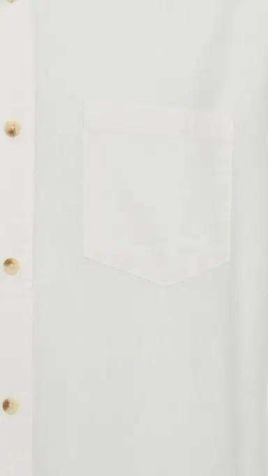 Marine Layer Better-Than-Linen Shirt White L | Thumbnail 6