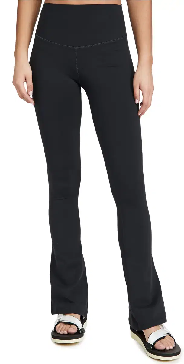 Splits59 Raquel High Waist upplex Flared Legging, 32" Black