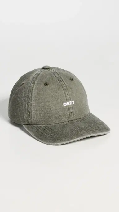 Obey Pigment Bold Cap Pigment Olive One Size | Thumbnail 2