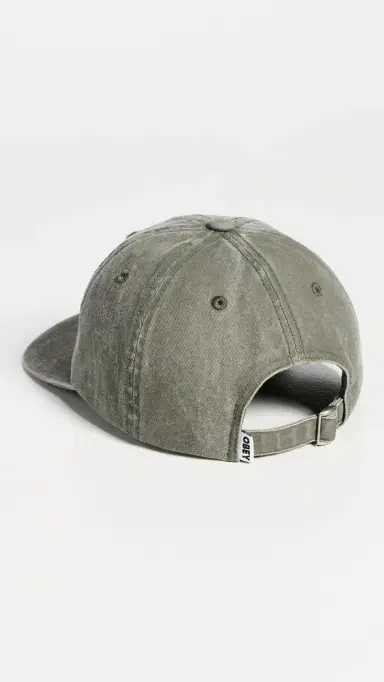Obey Pigment Bold Cap Pigment Olive One Size | Thumbnail 3