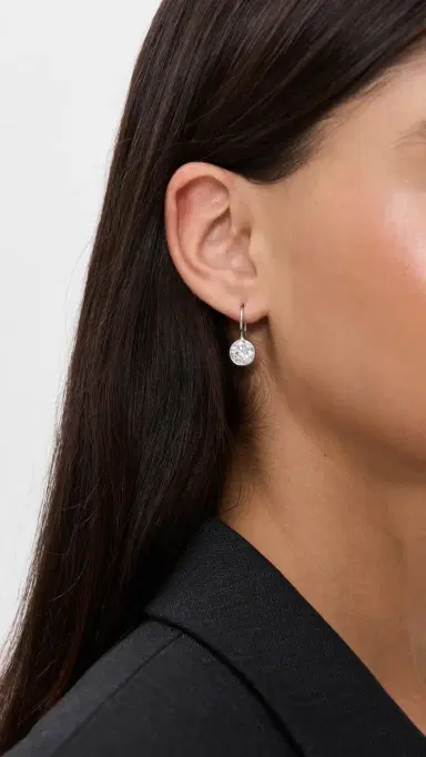 Shashi Bezel Drop Earrings | Thumbnail 3 Shashi Bezel Drop Earrings | Thumbnail 3