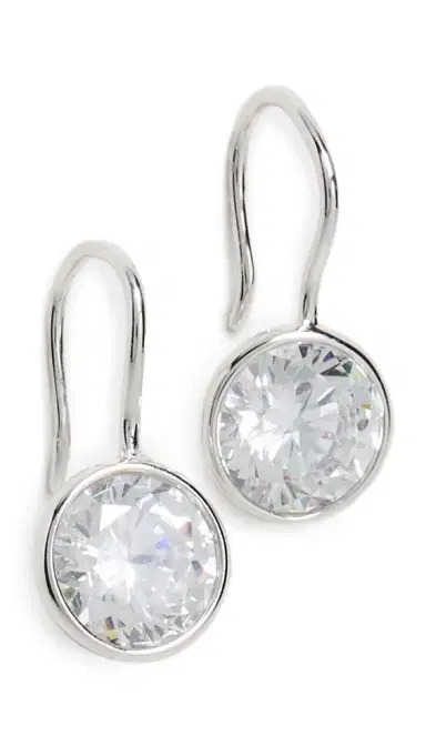 Shashi Bezel Drop Earrings | Thumbnail 5 Shashi Bezel Drop Earrings | Thumbnail 5
