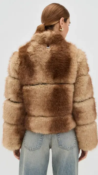 Apparis ai Mink Coat Blonde Mink | Thumbnail 3 Apparis ai Mink Coat Blonde Mink | Thumbnail 3