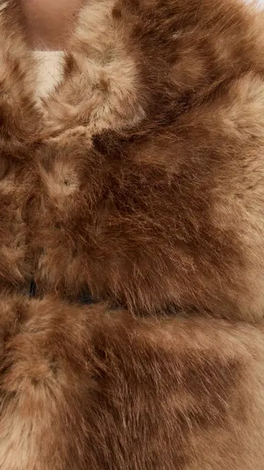 Apparis ai Mink Coat Blonde Mink | Thumbnail 6 Apparis ai Mink Coat Blonde Mink | Thumbnail 6