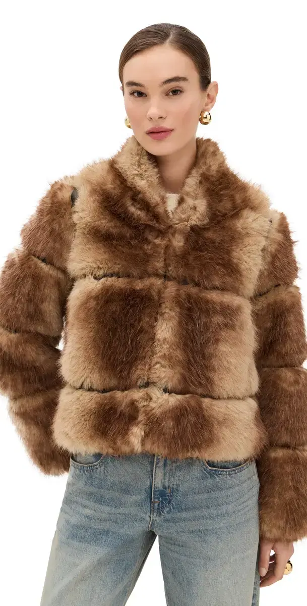 Apparis ai Mink Coat Blonde Mink