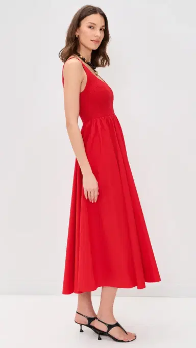 XÍRENA Florence Dress Red Flash | Thumbnail 4 XÍRENA Florence Dress Red Flash | Thumbnail 4