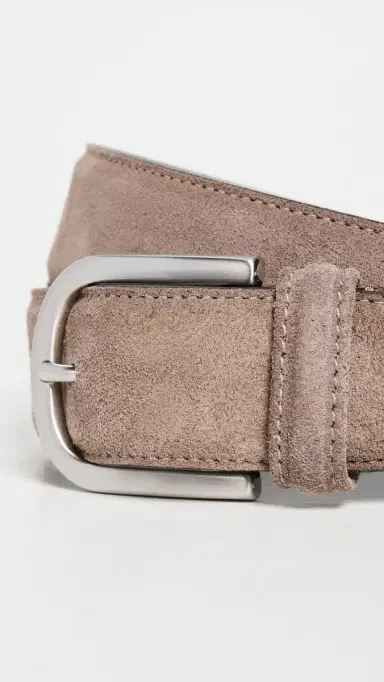 Anderson's Suede Belt Taupe F13 40 | Thumbnail 4