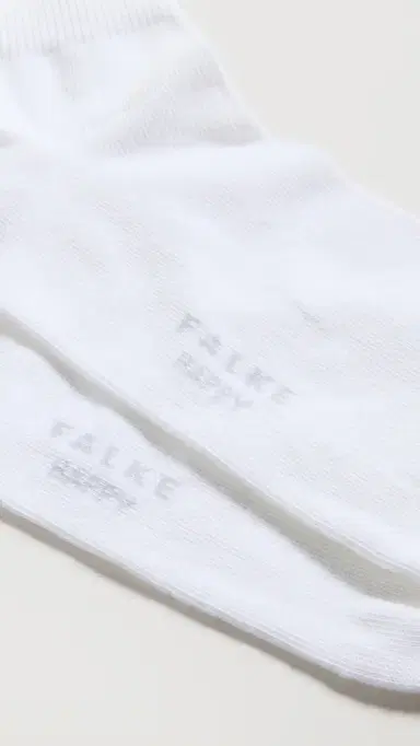 FALKE Happy Sneaker Sock 2 Pack White 39-42 | Thumbnail 3 FALKE Happy Sneaker Sock 2 Pack White 39-42 | Thumbnail 3