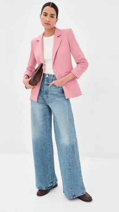 Veronica Beard Battista Dickey Jacket Petal | Thumbnail 5 Veronica Beard Battista Dickey Jacket Petal | Thumbnail 5