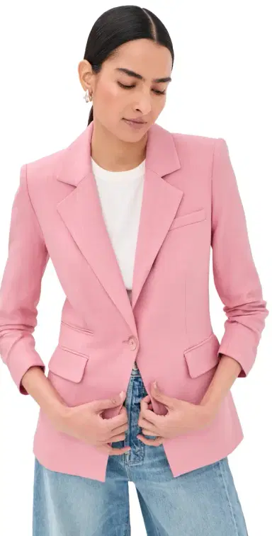 Veronica Beard Battista Dickey Jacket Petal | Thumbnail 1 Veronica Beard Battista Dickey Jacket Petal | Thumbnail 1