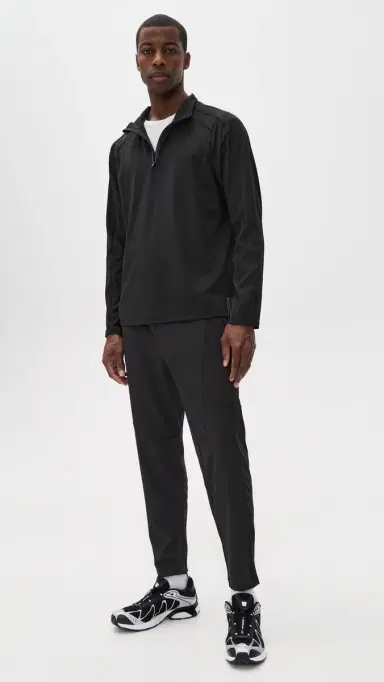 Rhone Rise 1/4 Zip Pure Black M | Thumbnail 5 Rhone Rise 1/4 Zip Pure Black M | Thumbnail 5