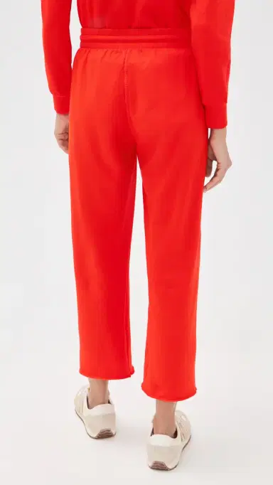 perfectwhitetee Jamaica Beach Fleece Sweatpants Tomato | Thumbnail 3