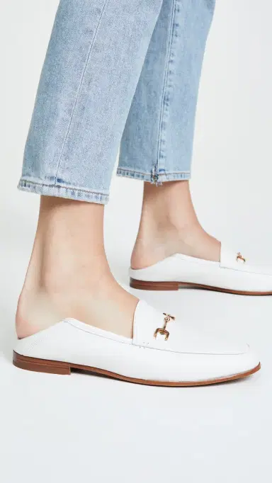 Sam Edelman Loraine Loafers Bright White 4 | Thumbnail 4 Sam Edelman Loraine Loafers Bright White 4 | Thumbnail 4