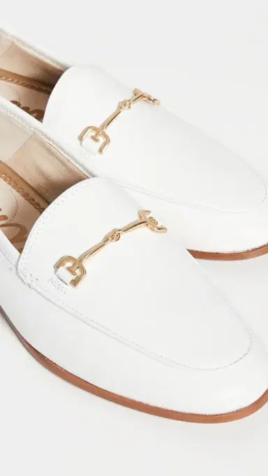 Sam Edelman Loraine Loafers Bright White 4 | Thumbnail 6 Sam Edelman Loraine Loafers Bright White 4 | Thumbnail 6