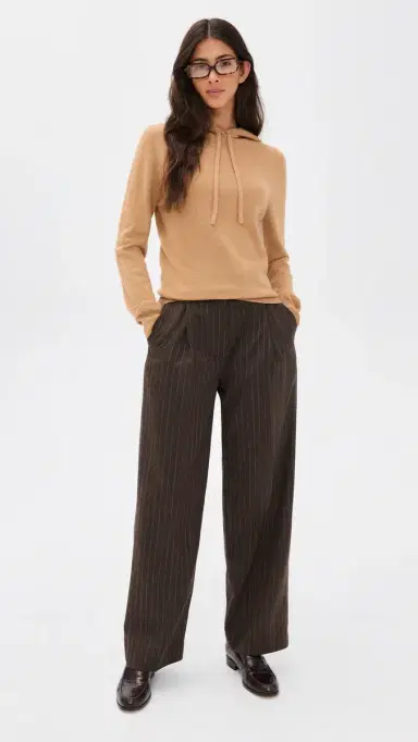 Renggli Cashmere Knit Hoodie Toffee | Thumbnail 5