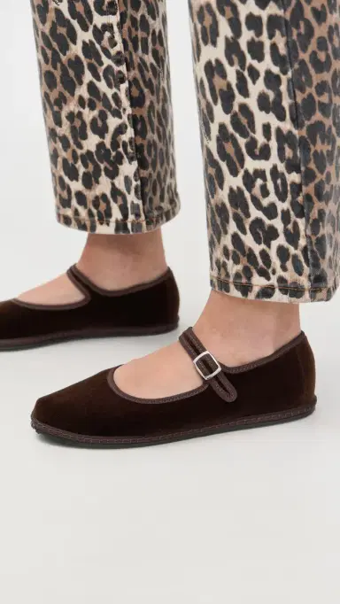 ViBi VENEZiA Velvet Mary Janes Amerigo | Thumbnail 3