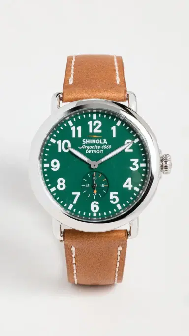 Shinola Runwell  Watch Green | Thumbnail 2