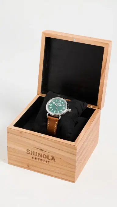 Shinola Runwell  Watch Green | Thumbnail 5