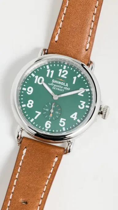 Shinola Runwell  Watch Green | Thumbnail 6