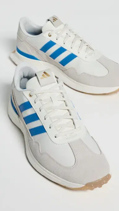 Adidas Golf S2G 26 Textile Spikeless Golf Shoes Off White/Lucid Ray Blue/Gum 3 7 | Thumbnail 4