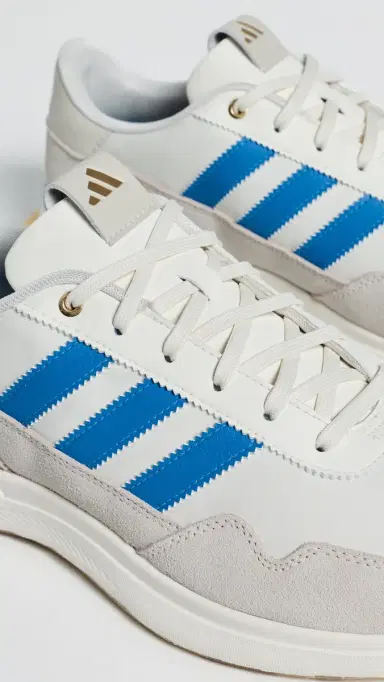 Adidas Golf S2G 26 Textile Spikeless Golf Shoes Off White/Lucid Ray Blue/Gum 3 7 | Thumbnail 5