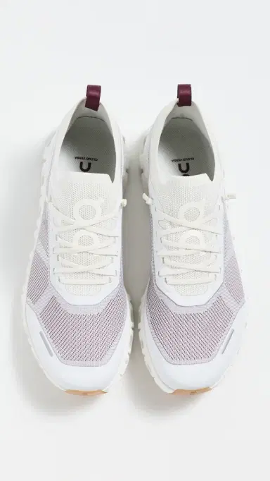 ON Cloud 6 Versa Sneakers Ice/Maroon | Thumbnail 5 ON Cloud 6 Versa Sneakers Ice/Maroon | Thumbnail 5