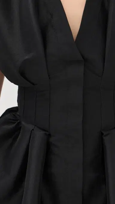 Kika Vargas Billie Dress Black 4 | Thumbnail 6