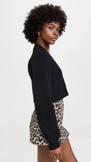 LoveShackFancy Avignon Crop Cardigan | Thumbnail 4