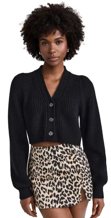 LoveShackFancy Avignon Crop Cardigan | Thumbnail 1