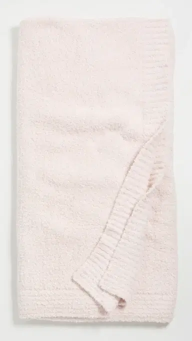Barefoot Dreams CozyChic Throw Pink One Size | Thumbnail 2 Barefoot Dreams CozyChic Throw Pink One Size | Thumbnail 2