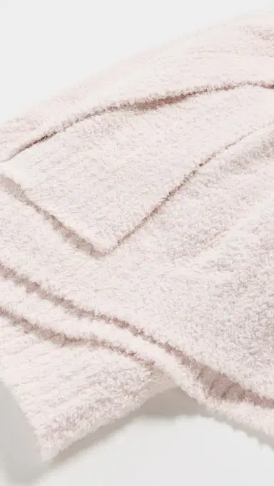 Barefoot Dreams CozyChic Throw Pink One Size | Thumbnail 4 Barefoot Dreams CozyChic Throw Pink One Size | Thumbnail 4