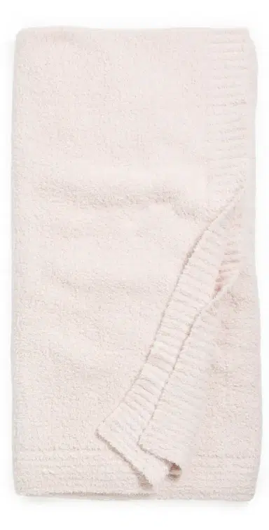 Barefoot Dreams CozyChic Throw Pink One Size | Thumbnail 1 Barefoot Dreams CozyChic Throw Pink One Size | Thumbnail 1