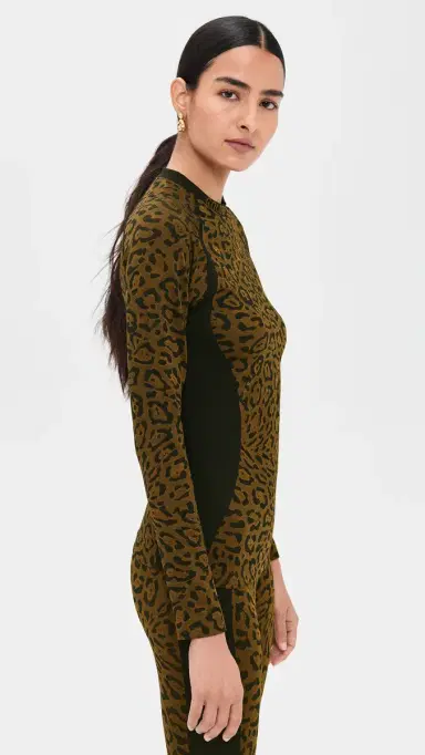 Goldbergh Feline Baselayer Long Sleeve Top Jaguar S/M | Thumbnail 4 Goldbergh Feline Baselayer Long Sleeve Top Jaguar S/M | Thumbnail 4
