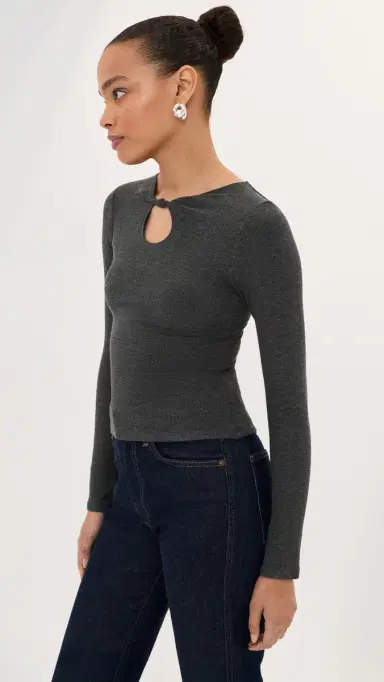 LE BOP Bisou Top Charcoal | Thumbnail 4