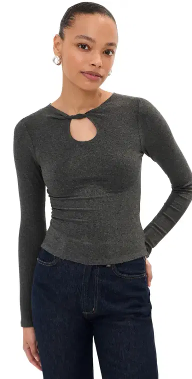 LE BOP Bisou Top Charcoal | Thumbnail 1