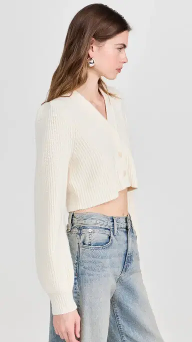 LoveShackFancy Avignon Crop Cardigan | Thumbnail 4 LoveShackFancy Avignon Crop Cardigan | Thumbnail 4