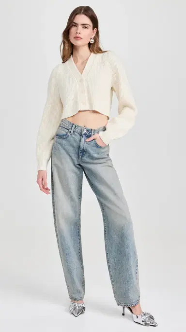 LoveShackFancy Avignon Crop Cardigan | Thumbnail 5 LoveShackFancy Avignon Crop Cardigan | Thumbnail 5