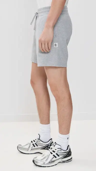 REIGNING CHAMP Midweight Terry Sweatshort 6 Heather Grey S | Thumbnail 5 REIGNING CHAMP Midweight Terry Sweatshort 6 Heather Grey S | Thumbnail 5