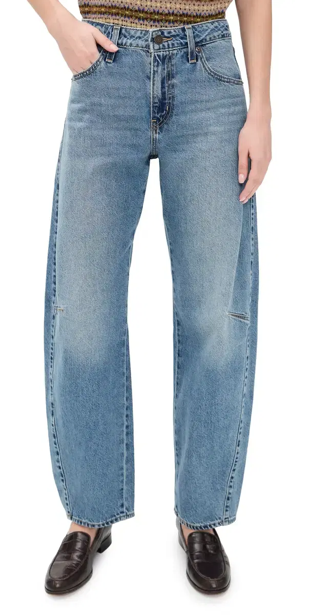 Levi's Baggy Dad Barrel Jeans Easy Days Barrel