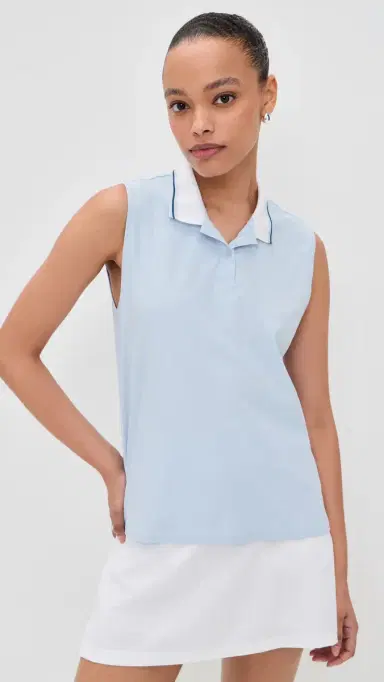 Adidas Golf Beyond Twistknit Polo Shirt Crystal ky | Thumbnail 2 Adidas Golf Beyond Twistknit Polo Shirt Crystal ky | Thumbnail 2