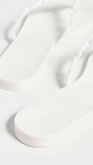 Tory Burch Gemini Link Jelly Sandals Bianco 9 | Thumbnail 4