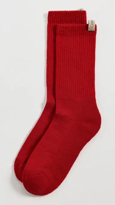 Comme Si The Merino Tube Socks Ruby Red 43-46 | Thumbnail 2