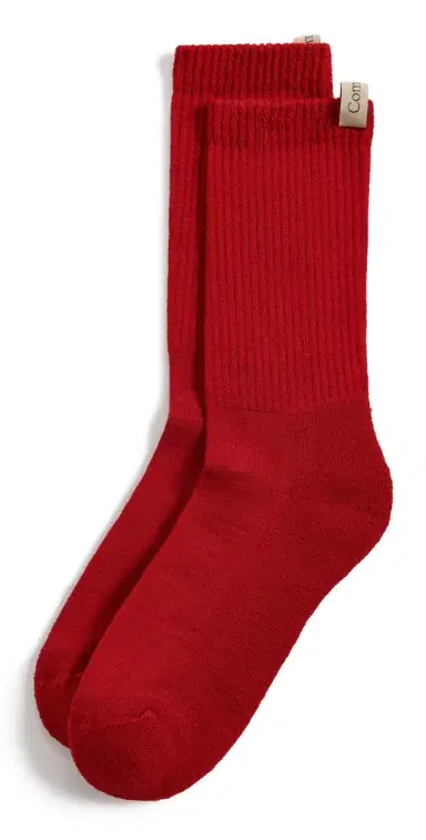 Comme Si The Merino Tube Socks Ruby Red 43-46 | Thumbnail 1
