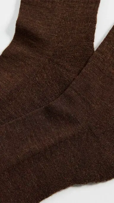 Comme Si The Merino Tube Socks Cocoa 43-46 | Thumbnail 3