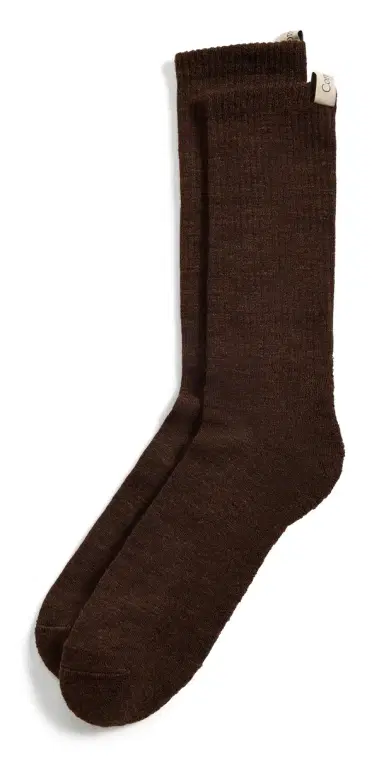 Comme Si The Merino Tube Socks Cocoa 43-46 | Thumbnail 1