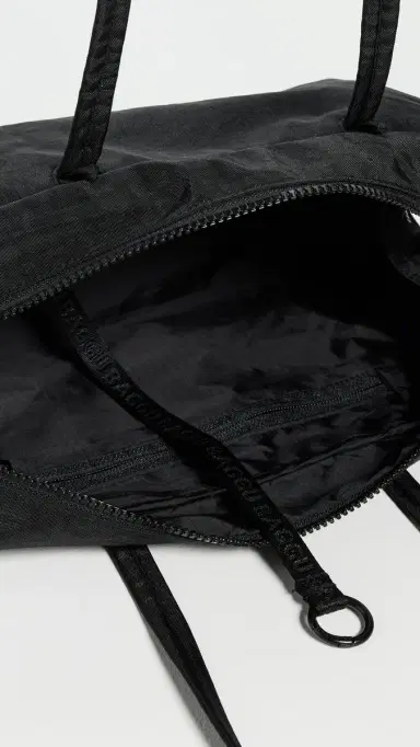 BAGGU Nylon Bowler Bag Black One Size | Thumbnail 6