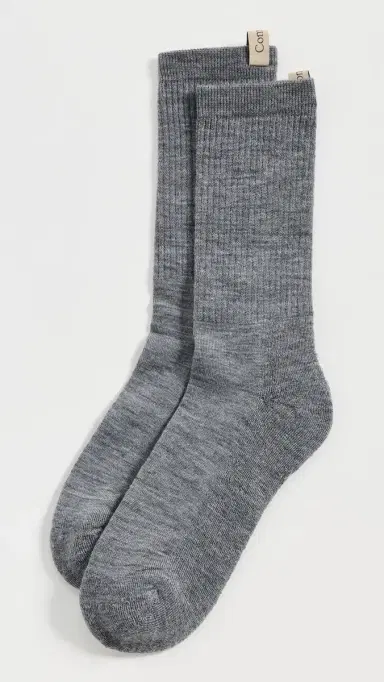 Comme Si The Merino Tube Socks Heather Gray 43-46 | Thumbnail 2