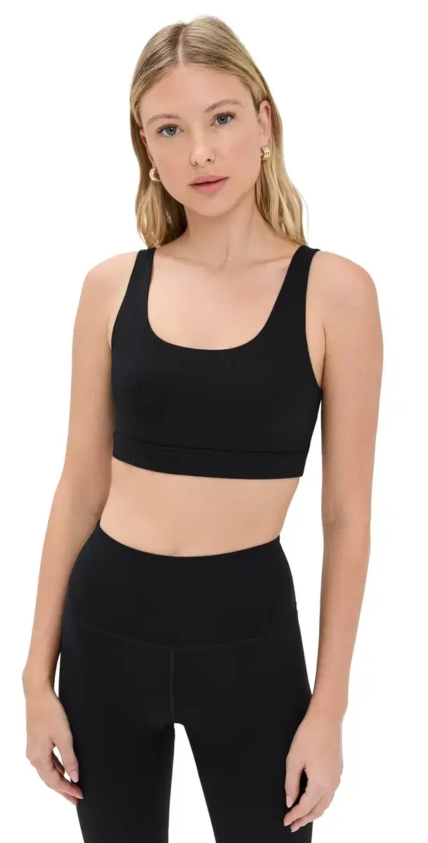 Airweight Rib Bra Black