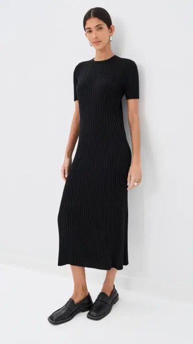 LISA YANG Isabela Dress Noir | Thumbnail 2 LISA YANG Isabela Dress Noir | Thumbnail 2