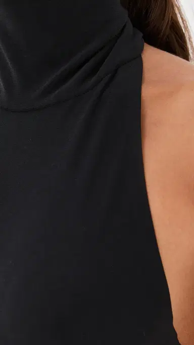 Norma Kamali Halter Fishtail Gown | Thumbnail 6 Norma Kamali Halter Fishtail Gown | Thumbnail 6